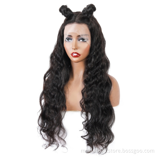 Highlight Lace Front Human Hair Wigs Body Wave Wig Brazilian Remy Hair 13x4 Lace Frontal Wig For Black  Women